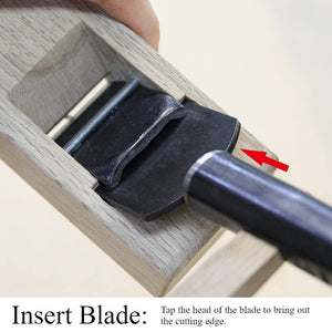 Kakuri Sangyo Mini Plane Core Oak 42X150Mm Made In Japan - YOYO JAPAN