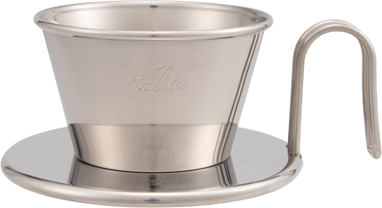 Kalita Wave Series Stainless Steel Coffee Dripper For 1-2 People Made In Japan Tsubame & Kalita Wds-155 #04103