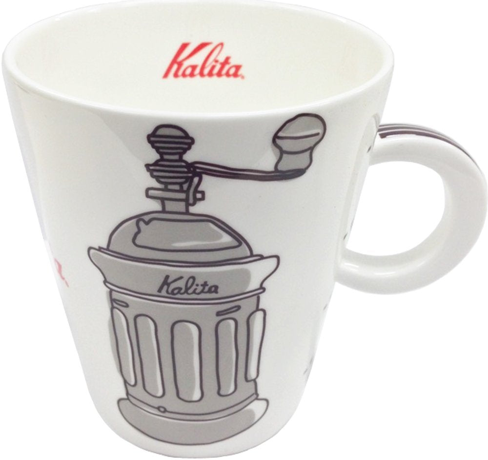 Kalita Japan Coffee Mug Mill 280Ml Brown #73112