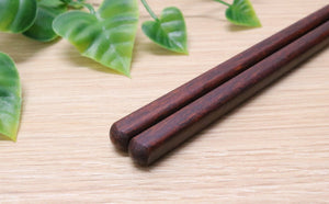Kawai Japanese Wooden Chopsticks Set Of 5 23Cm Dishwasher Safe - Brown 26534 - YOYO JAPAN