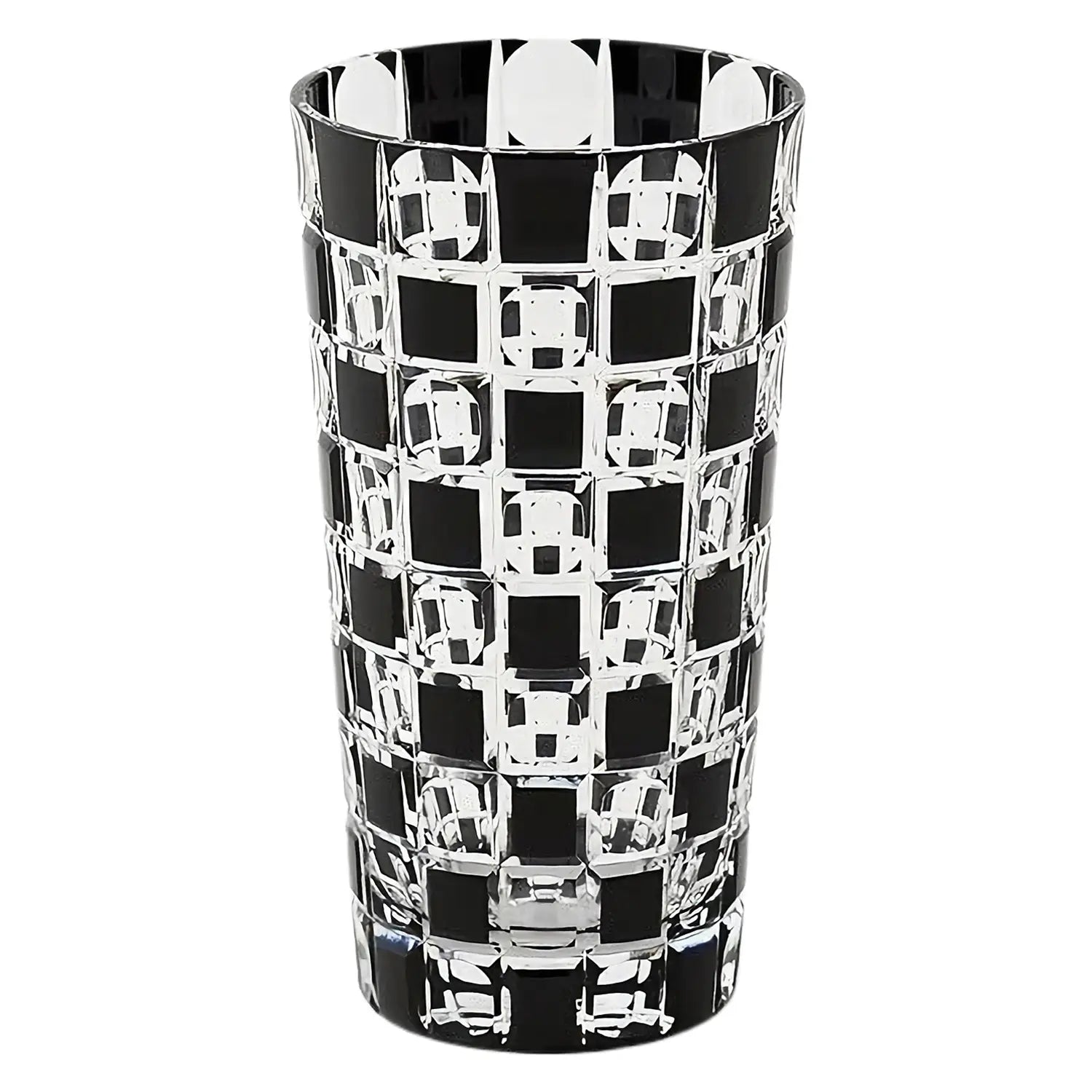 Kimoto Glass Tokyo Kuroco Edo Kiriko Tumbler Japan Ichimatsu