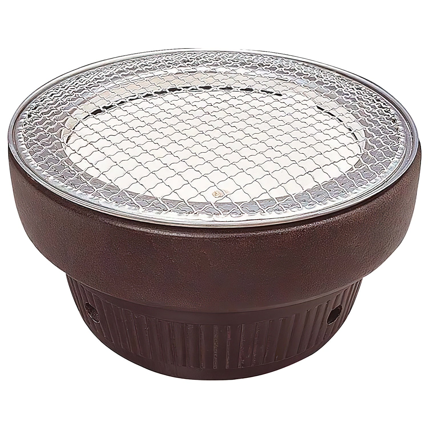 Kinka Ceramic Dark Brown Charcoal Konro Grill