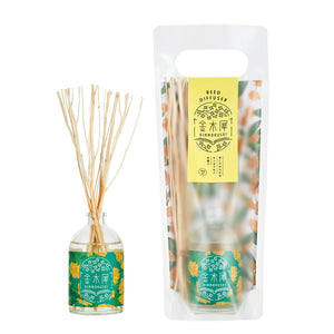 Global Product Planning Kinmokusei Reed Diffuser 100Ml Japan Osmanthus Sweet Soft Scent - YOYO JAPAN