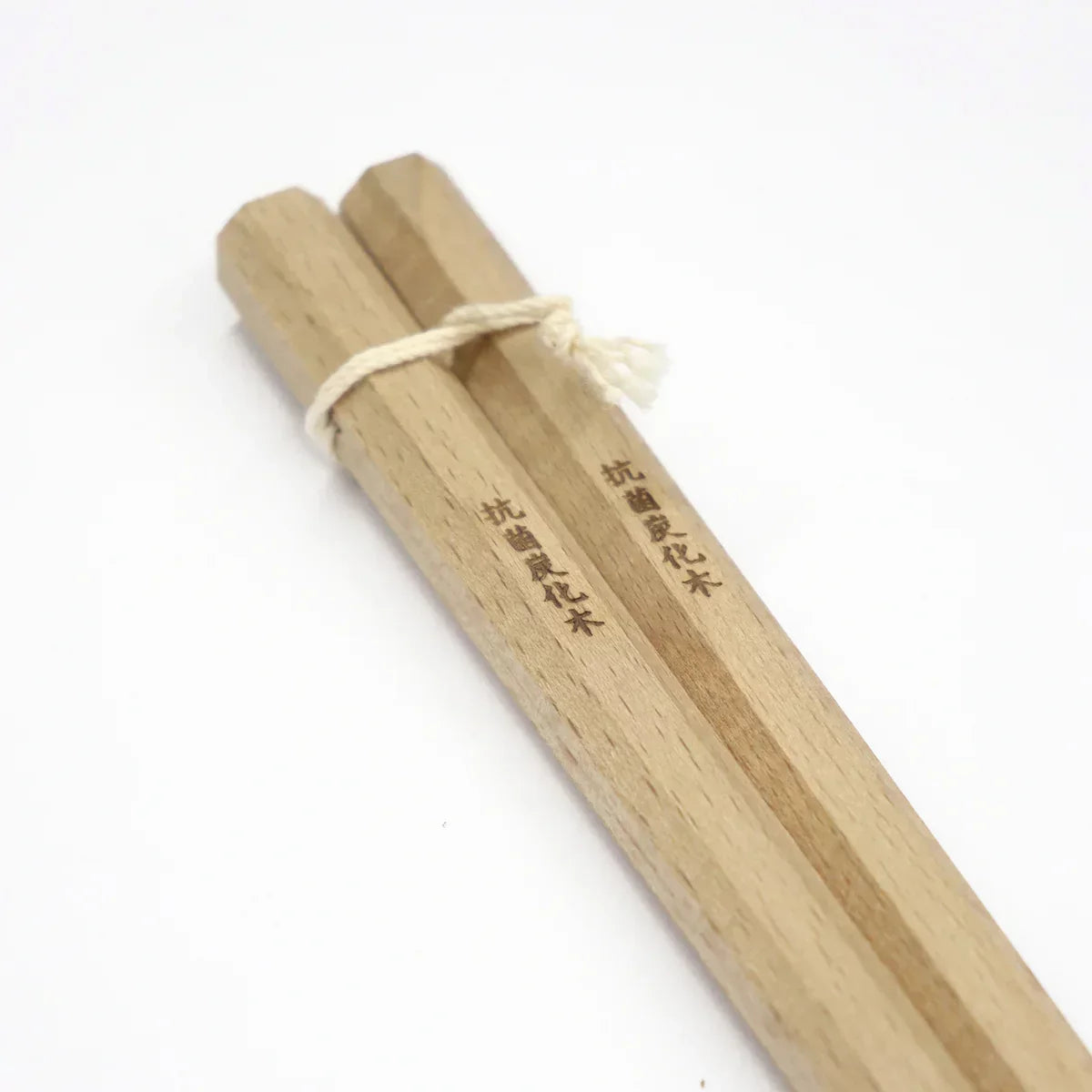 Kiya Wooden Antibacterial Long Cooking Chopsticks Octagonal 30cm