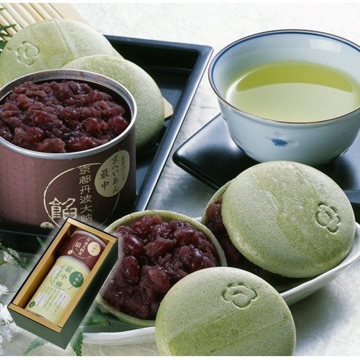 Kiyosen Monaka Wafer Dainagon Azuki Uji Matcha Wagashi Making Set