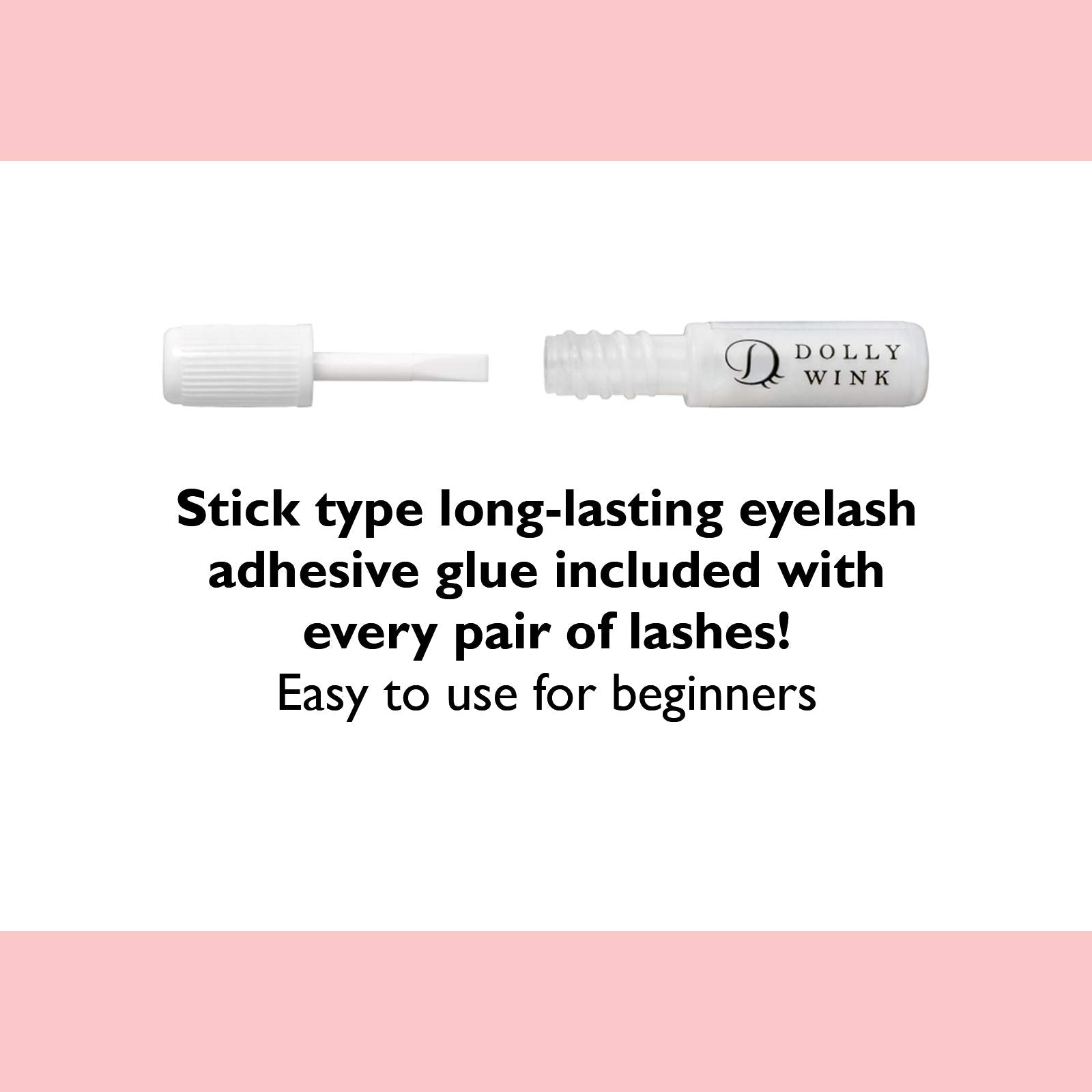 Dolly Wink Easy Lash No.1 Natural Long False Eyelashes by Koji