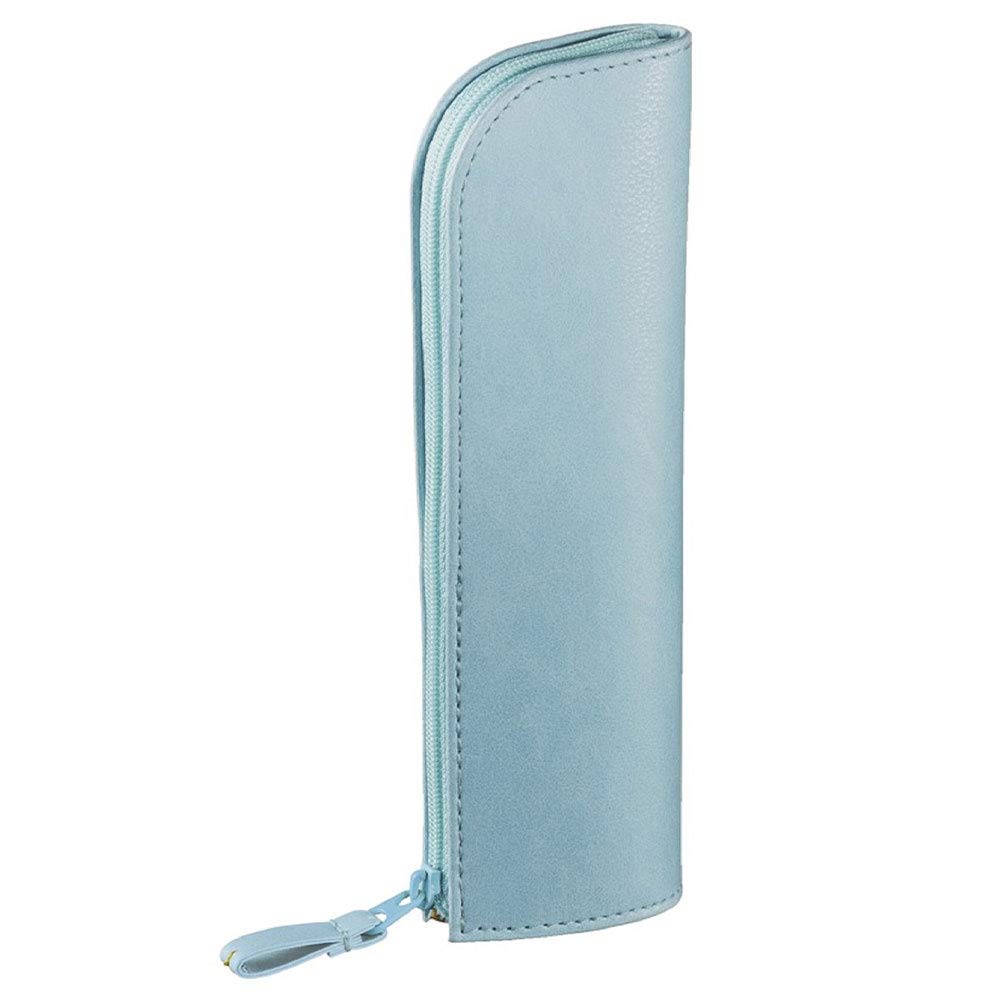 Kokuyo Japan Pen Case Slim Me Blue Kme-Pcwbf115Gb Smoky Sky