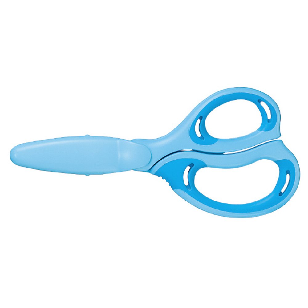 Kokuyo Japan Aerofit Sakusa Glueless Blade Blue Kids Scissors P270B