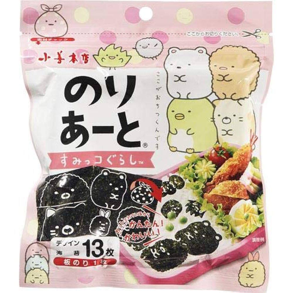 Kozen Nori Seaweed Art Sumikko Gurashi Design 13 Pieces