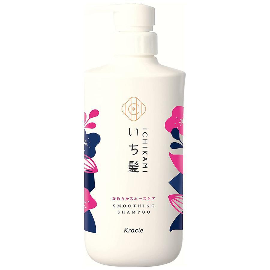 Kracie Ichikami Smooth Care Shampoo For Silky Hair 480ml