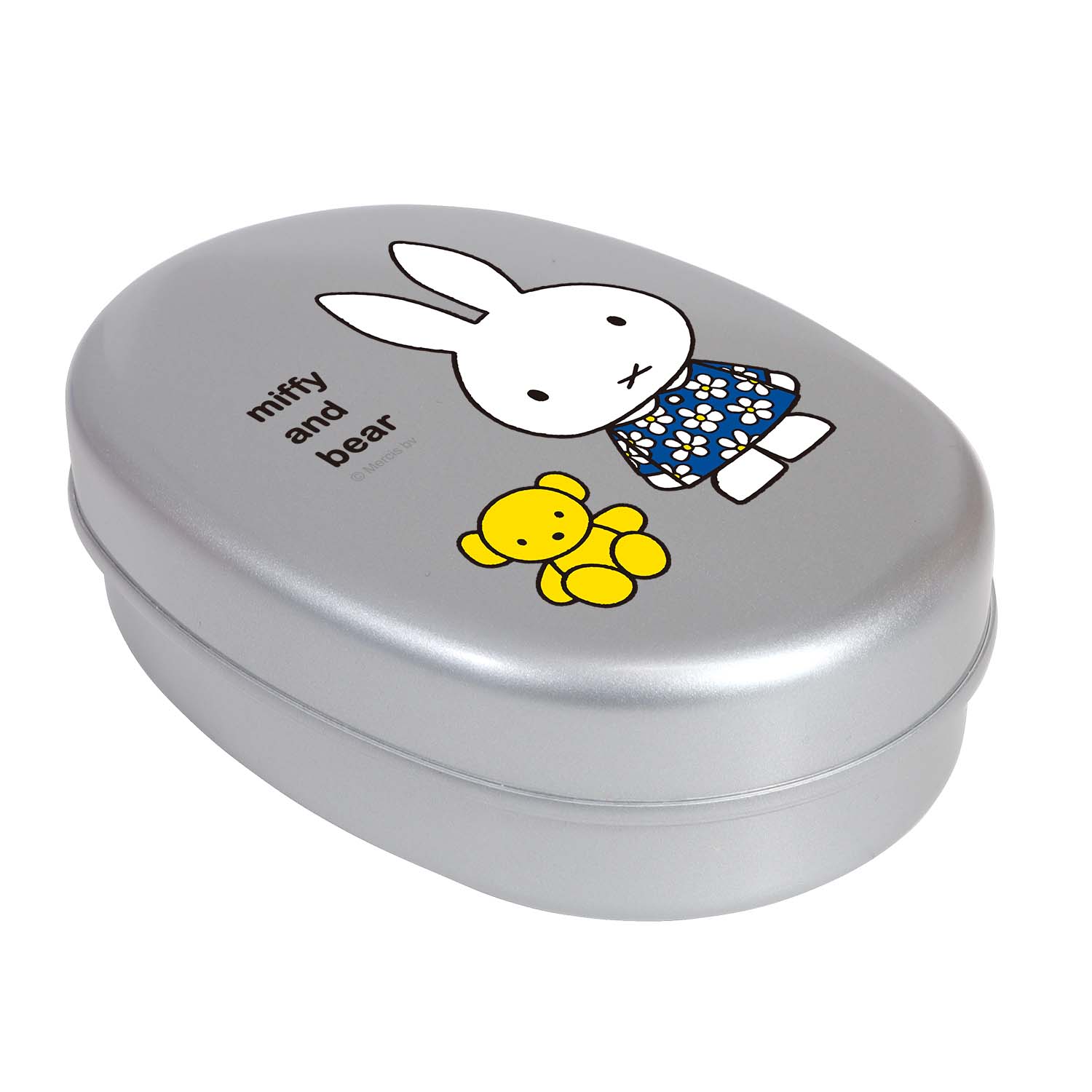 Kutsuwa Miffy & Teddy Bear Lunch Box Aluminum Bento Box