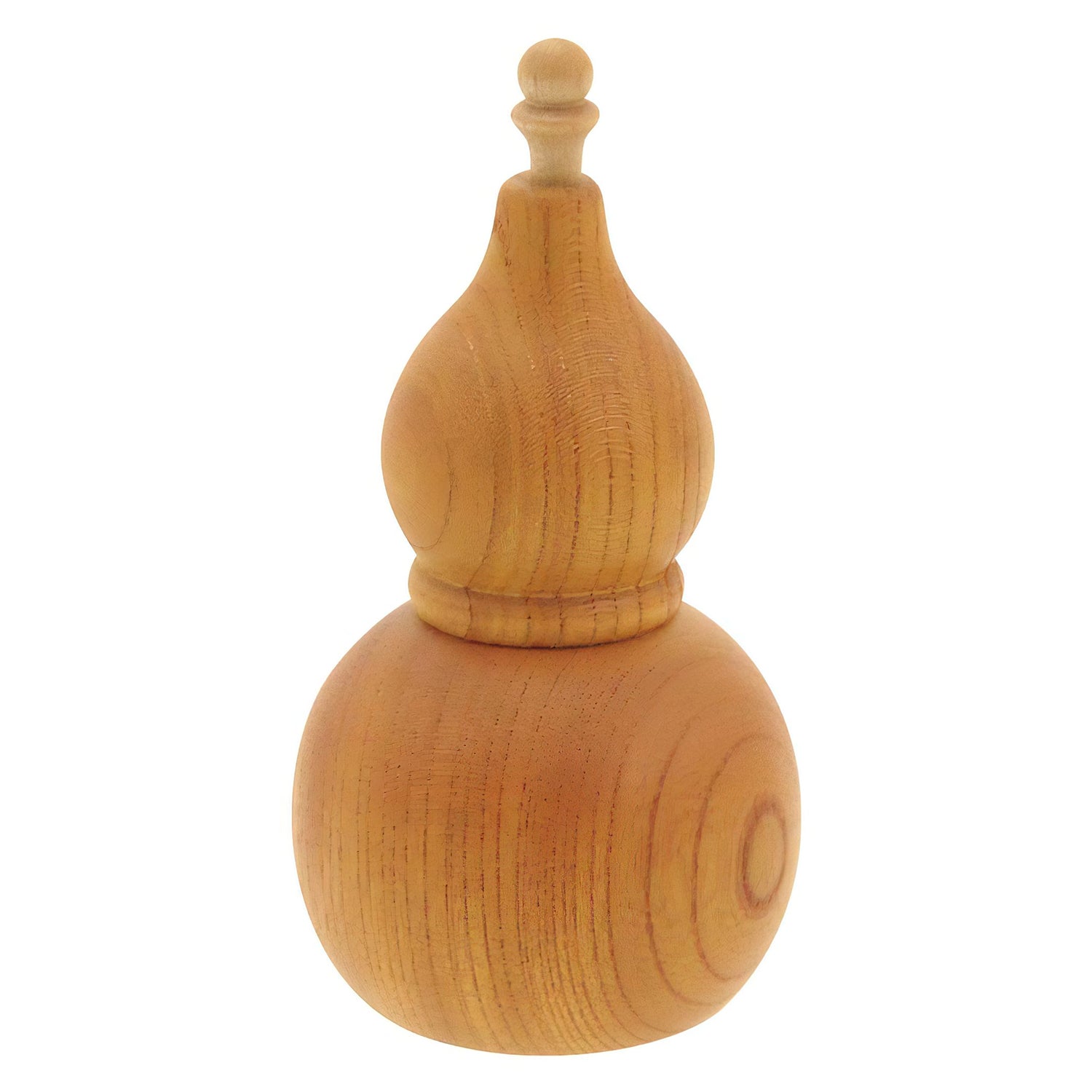 La Luz Wooden Gourd Shaped Shichimi Cruet Medium - Natural - YOYO JAPAN