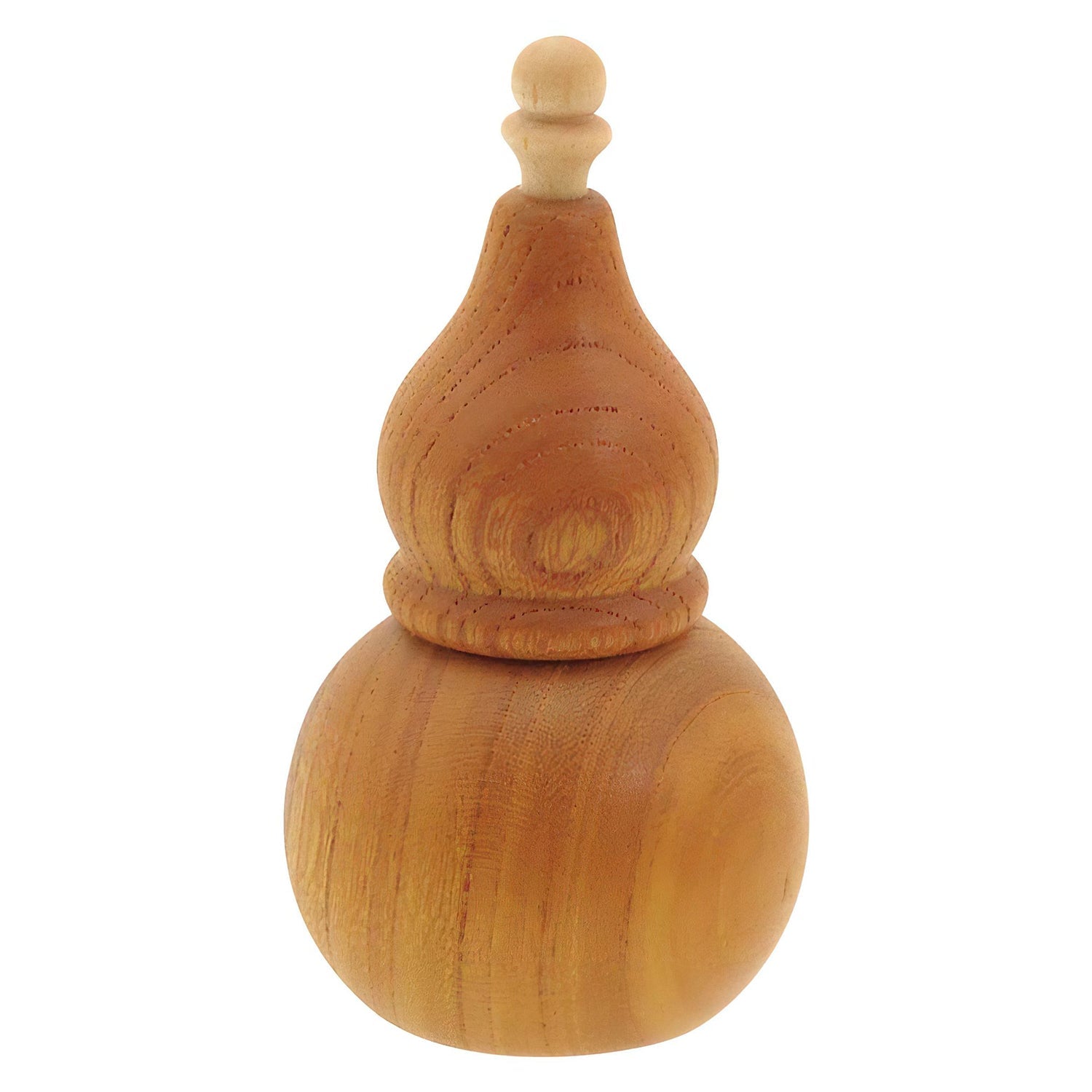 La Luz Wooden Gourd Shaped Shichimi Cruet Small - Natural - YOYO JAPAN