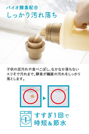 Lavons Luxury Relax Amber Woody Laundry Detergent with Softener 1500G Refill - YOYO JAPAN