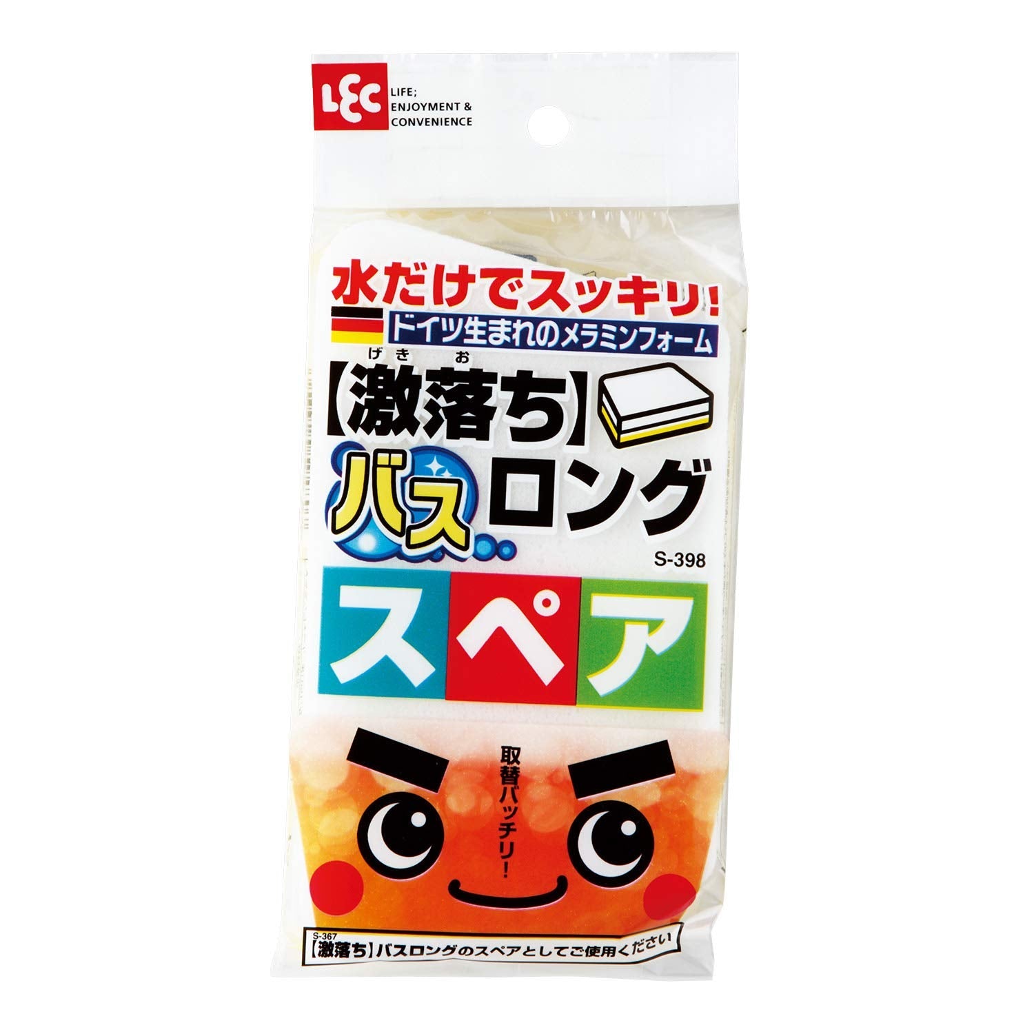 Lec Gekiochi Bath Cleaner Long Spare - Made In Japan