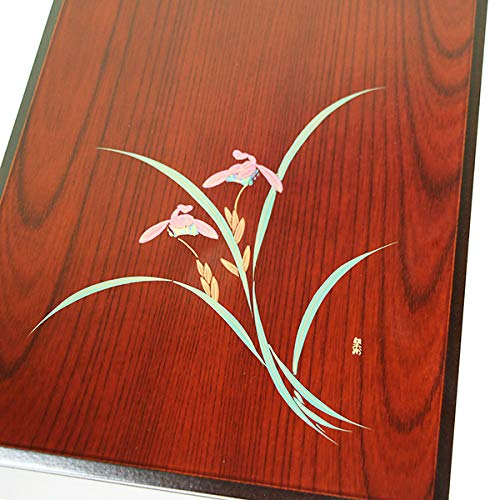 Kobayashi Lacquerware A4 Wooden Letter Box File Box For Wedding Family Celebration Housewarming Respect For The Aged Day 60Th Birthday Mother'S Day Gifts From Japan