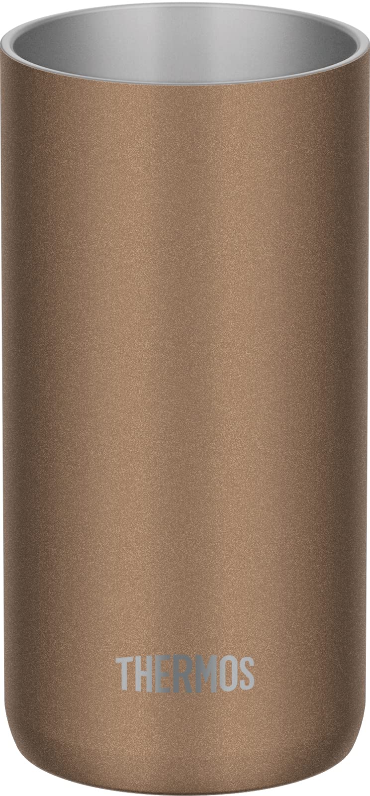 Thermos Lightweight 340ml Brown Gold Vacuum Insulated Tumbler - JDW-340C BWG