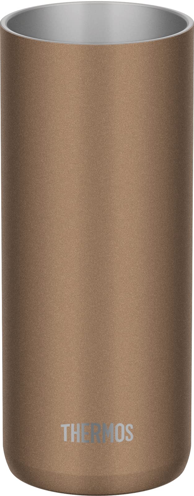 Thermos Lightweight Vacuum Insulated 420ml Tumbler in Brown Gold - JDW-420C Model