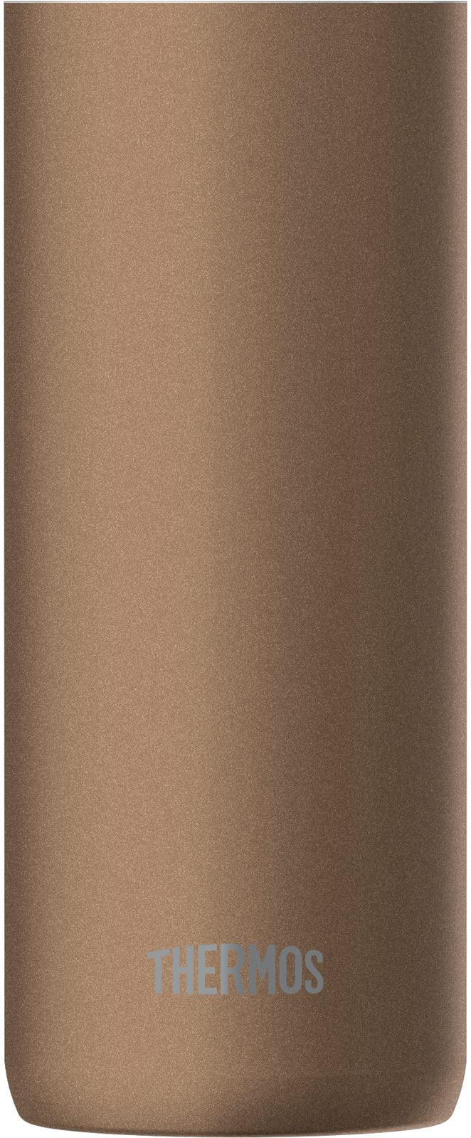 Thermos Lightweight Vacuum Insulated 420ml Tumbler in Brown Gold - JDW-420C Model