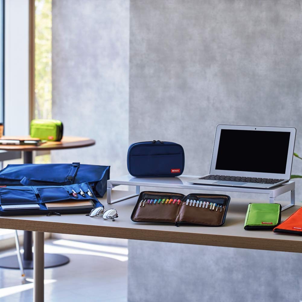 Lihit Lab A7554-11N Japanese A4 Indigo Bag In Bag Inner Bag - YOYO JAPAN