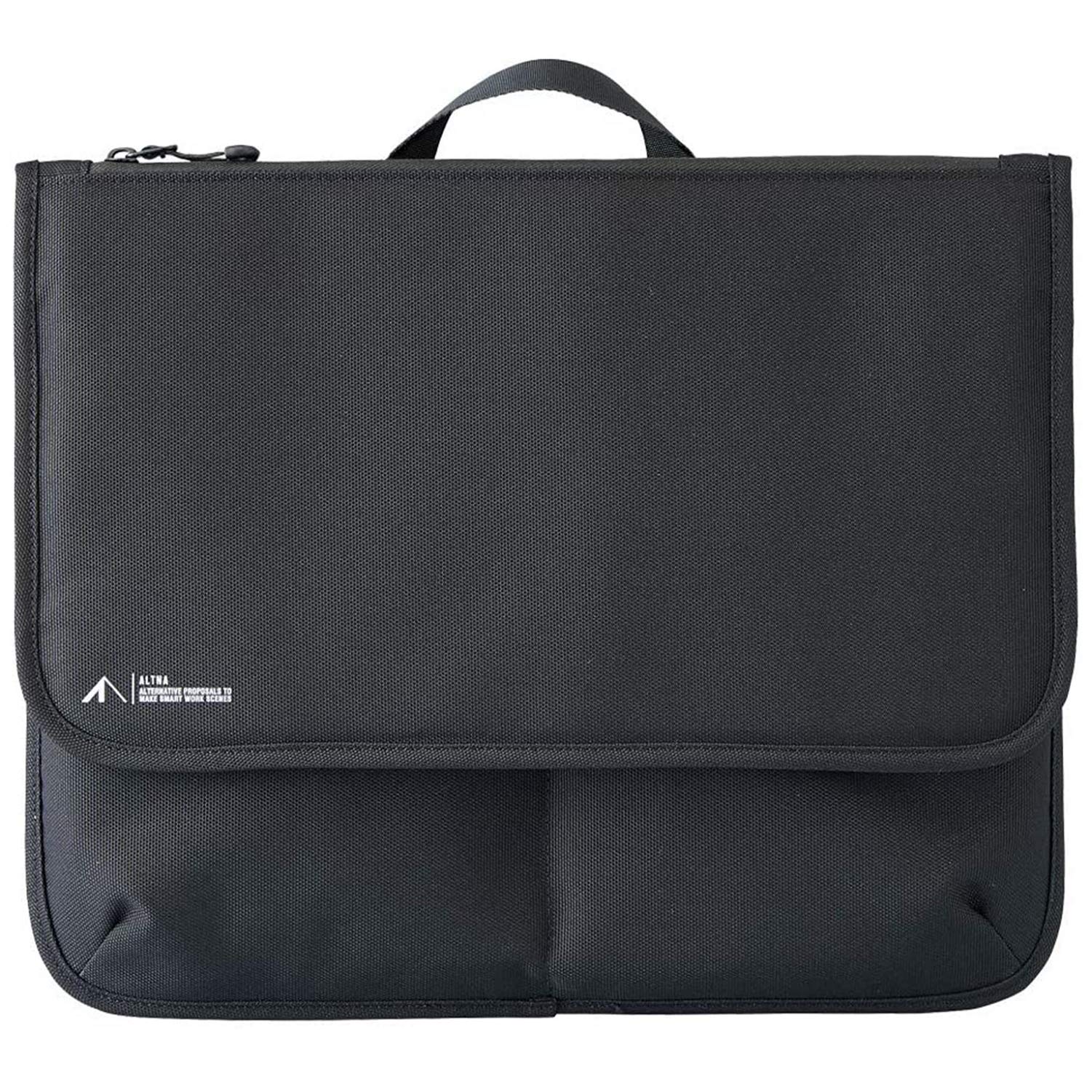 Lihit Lab Cordura Flat Pouch L Black A7768-24 Made In Japan - YOYO JAPAN