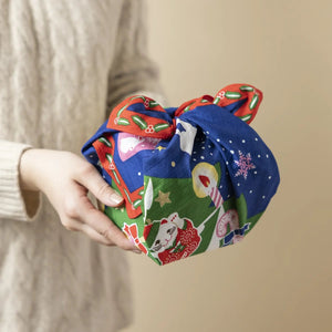 Maeda Senko Cotton Furoshiki Bento Lunch Cloth Christmas - YOYO JAPAN