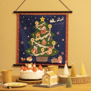 Maeda Senko Cotton Furoshiki Bento Lunch Cloth Christmas - YOYO JAPAN