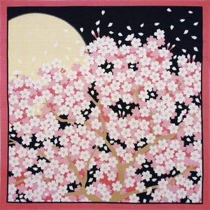 Maeda Senko Cotton Furoshiki Bento Lunch Cloth (Spring Sakura) - YOYO JAPAN