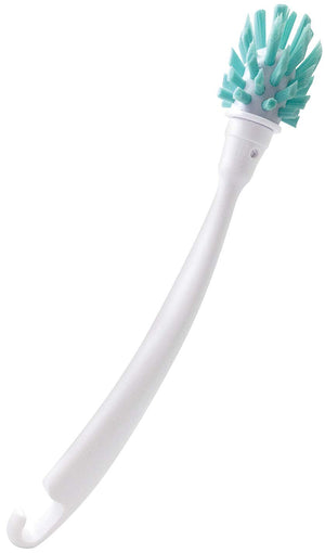 Mameita Washing Machine Filter Brush Lb-313 White Blue 4X4X24Cm - Made In Japan - YOYO JAPAN