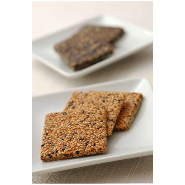 Manten Goma Sablé Cinnamon Sesame Cookies 6 pcs. (Pack of 3)