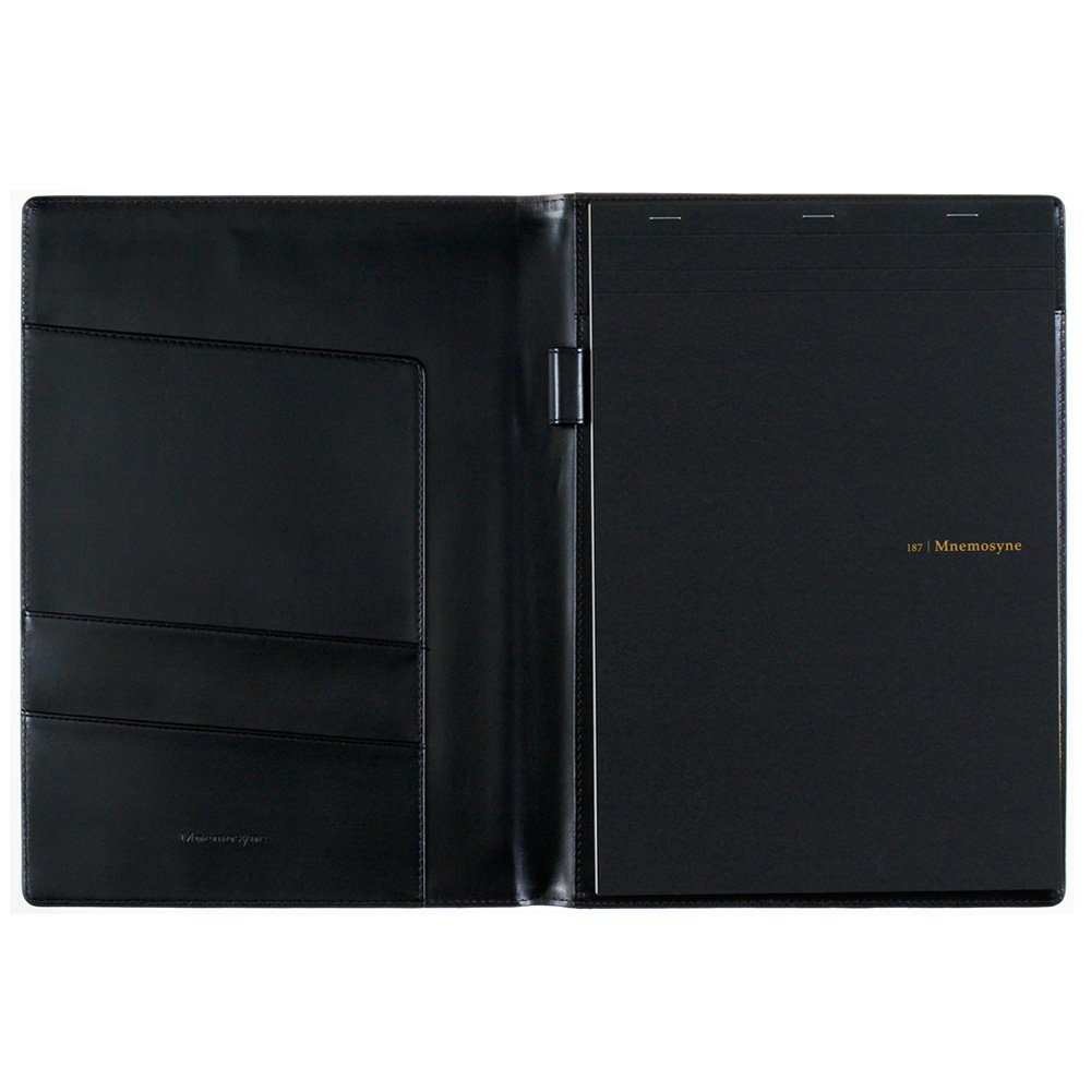 Maruman A4 Grid Notepad with PU Holder - HN187UA-05 Nemosine - YOYO JAPAN
