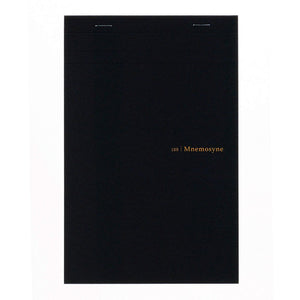 Maruman A5 Grid Notepad with PU Holder Black - Nemosine HN188UA-05 - YOYO JAPAN