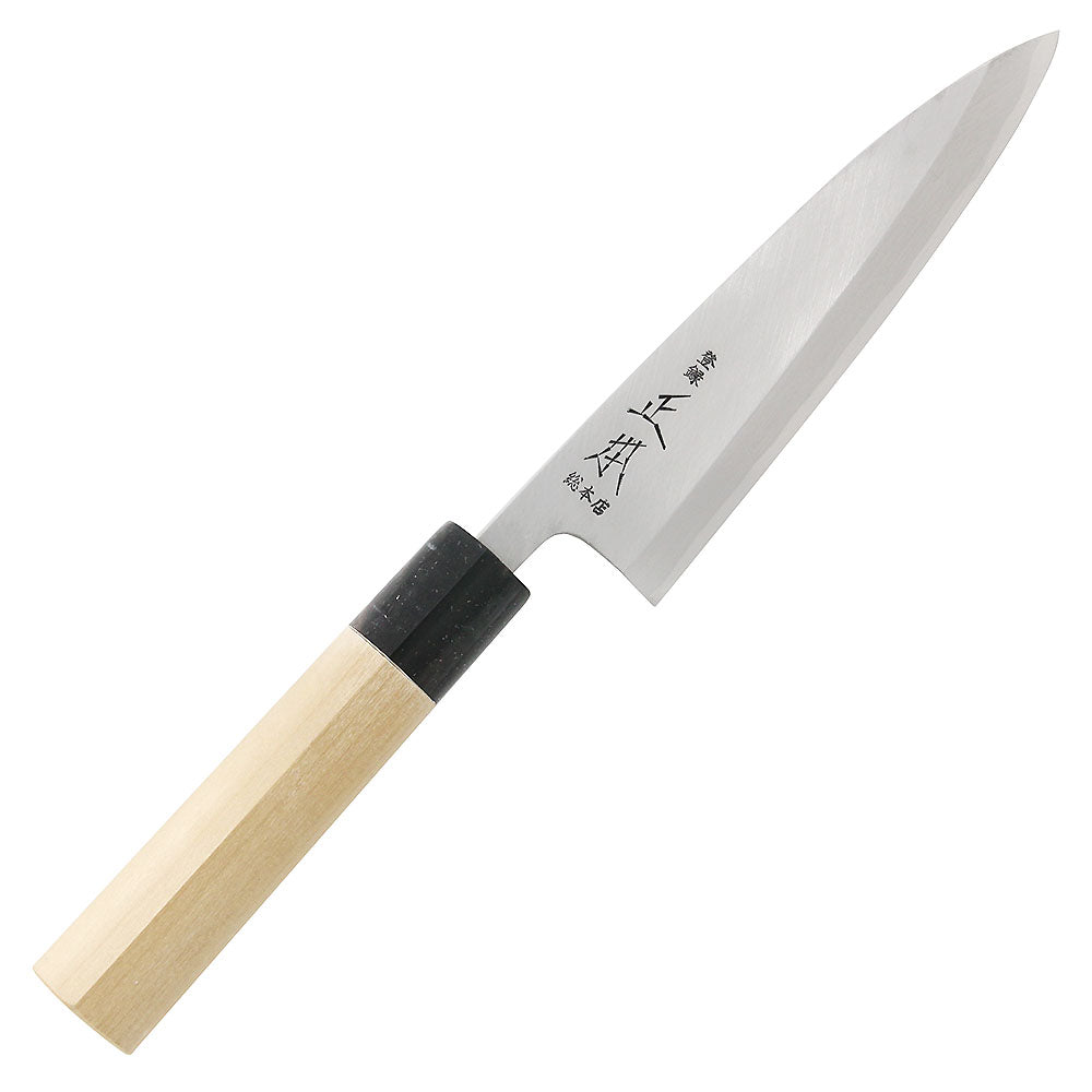 Masamoto Hongasumi Gyokuhaku Steel Mioroshi Deba Knife 15cm