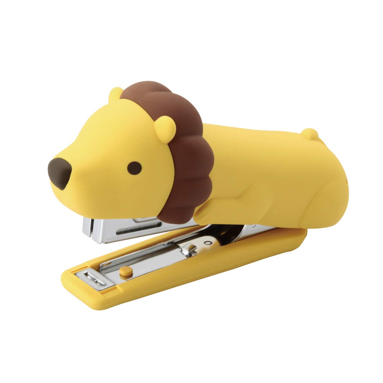 Max Stapler Silicone Cover Japan Rikuchi No Ikimono Lion Hd-10Nx/S