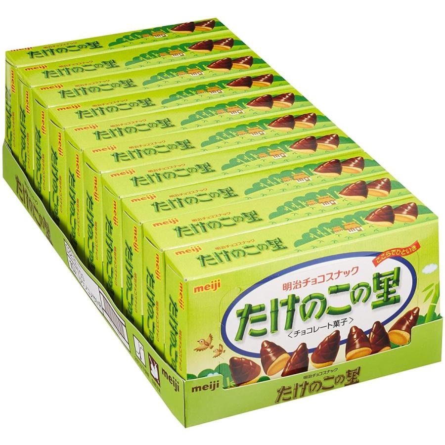 Meiji Takenoko No Sato Chocolate Coated Bamboo Shoot Cookies (Pack of