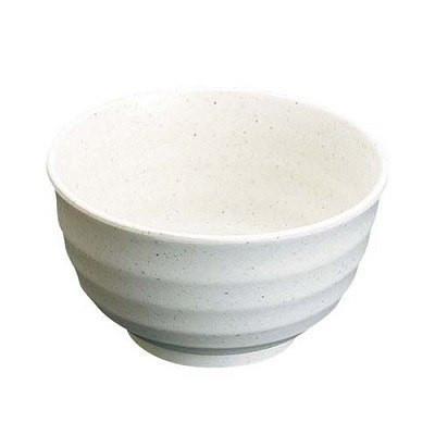 Min Melamine Dinnerware Rice Bowl 13.5cm - White - YOYO JAPAN