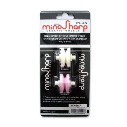 Minosharp Replacement Wheels For 440 Water Sharpener - Made In Japan