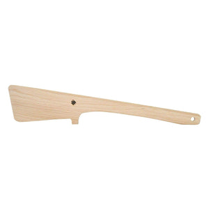 Miranda Style Omoeraku Handcrafted Japanese Beech Wood Spatula Large - Square - YOYO JAPAN