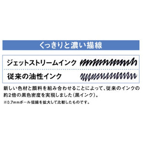 Mitsubishi Pencil Japan Ballpoint Pen Refill Jetstream 0.5 Multicolor 5 Pcs Sxr80055P.24 - YOYO JAPAN