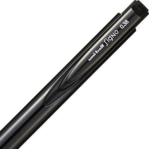 Mitsubishi Pencil Gel Ballpoint Pen Uni-Ball Signo Rt1 0.38 Black Japan Umn15538.24 - YOYO JAPAN
