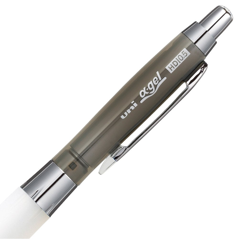 Mitsubishi Pencil Mechanical Pen Uni Alpha Gel 0.5 Chrome Black Japan M5618Gg1Pc.24 - YOYO JAPAN