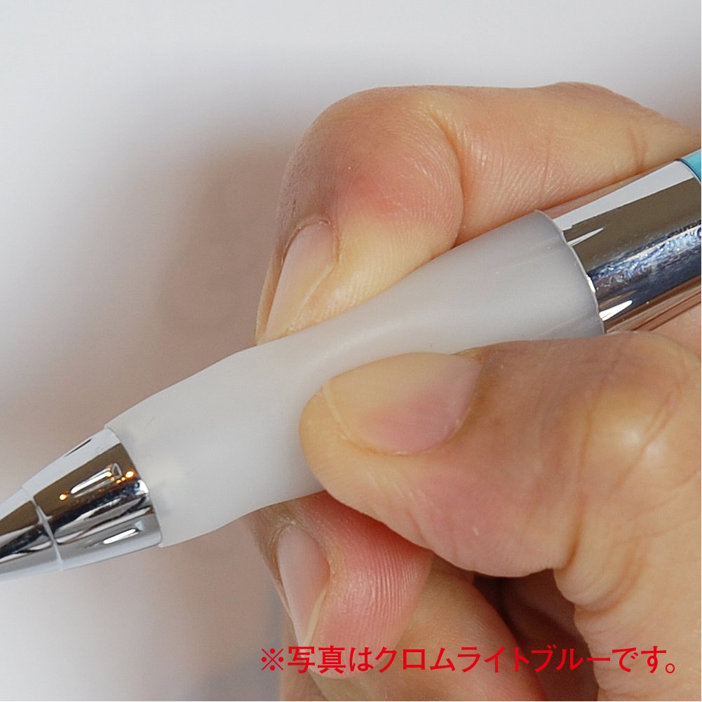 Mitsubishi Pencil Mechanical Pen Uni Alpha Gel 0.5 Chrome Light Blue From Japan - M5618Gg1Pc.8 - YOYO JAPAN