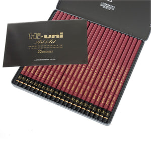 Him Mitsubishi Hi-Uni Art Set 22 Pcs Premium Artist Pencils Huas Uni - YOYO JAPAN