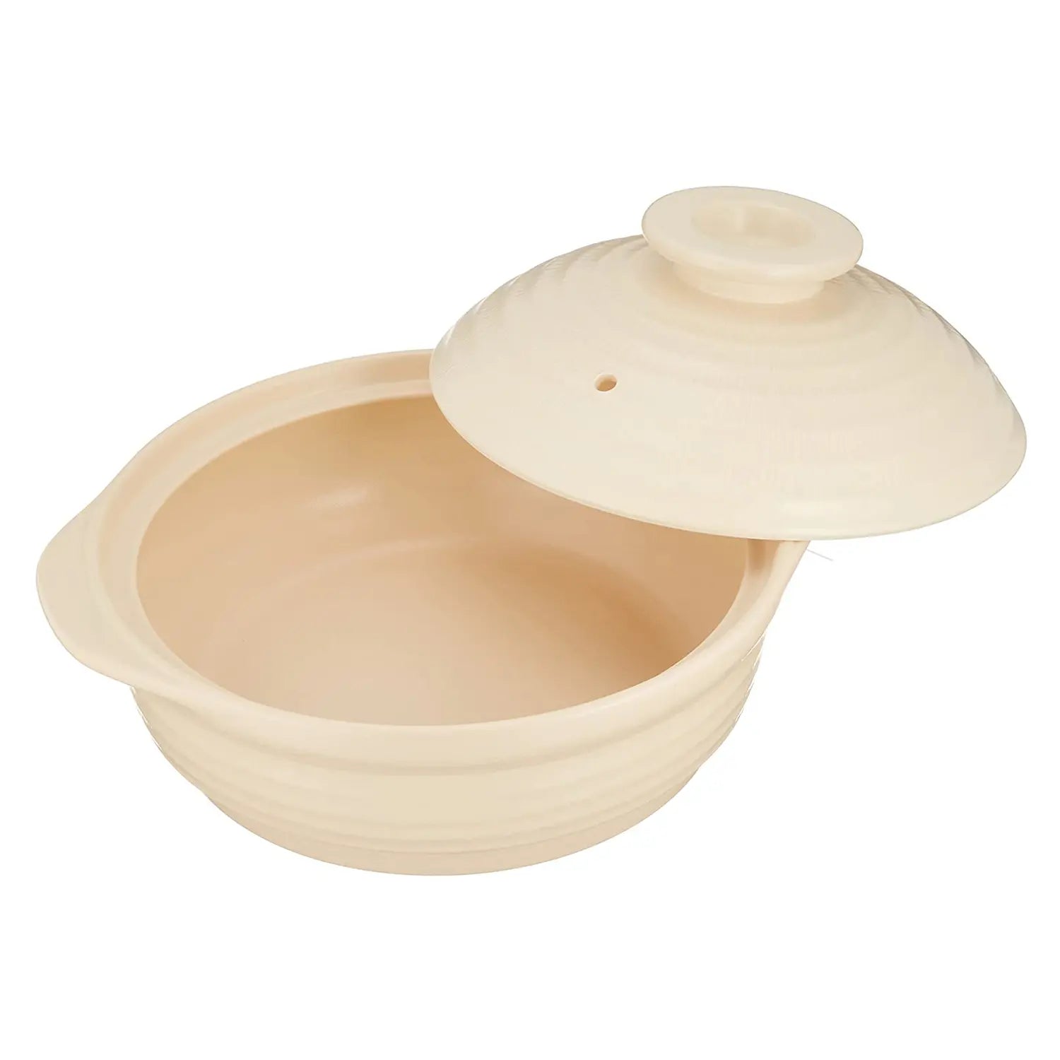 Miyawo Thermatech Ceramic Induction Donabe Casserole 10-Go - Beige