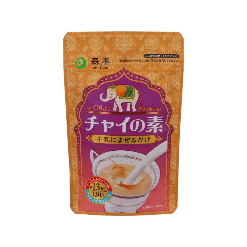 Morihan Instant Chai Tea Powder Mix for Chai Latte 130g