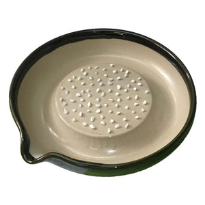Motoshige Ceramic Grater Plate 18Cm Made In Japan - YOYO JAPAN