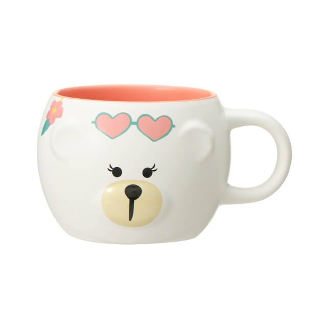 Starbucks Mug Bearista Pink 296ml - Japanese Starbucks Cute Coffe Mugs Must Have