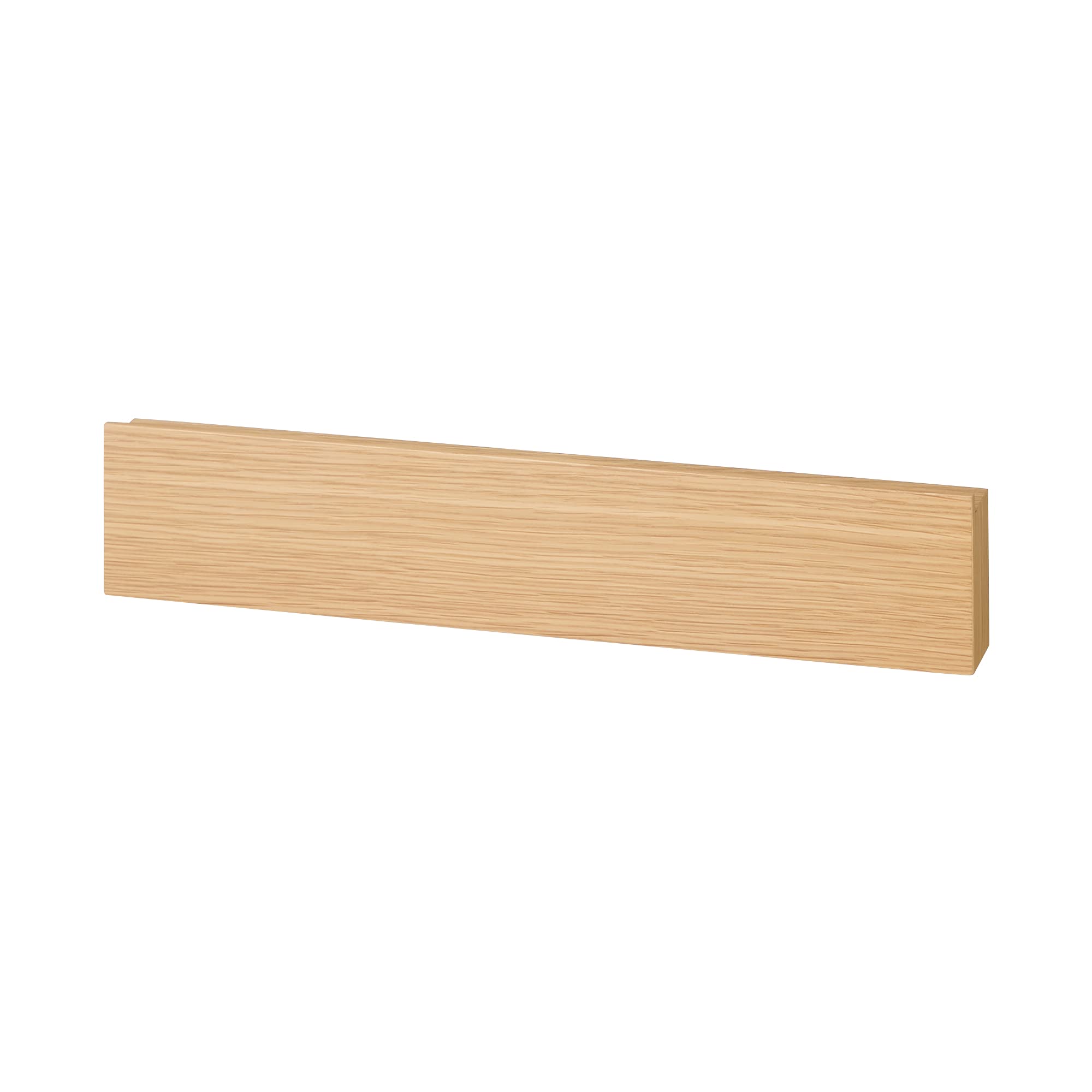 Mujirushi Ryohin 44505014 Wall-Mounted Furniture Oak Wood 44X4X9Cm - Made In Japan