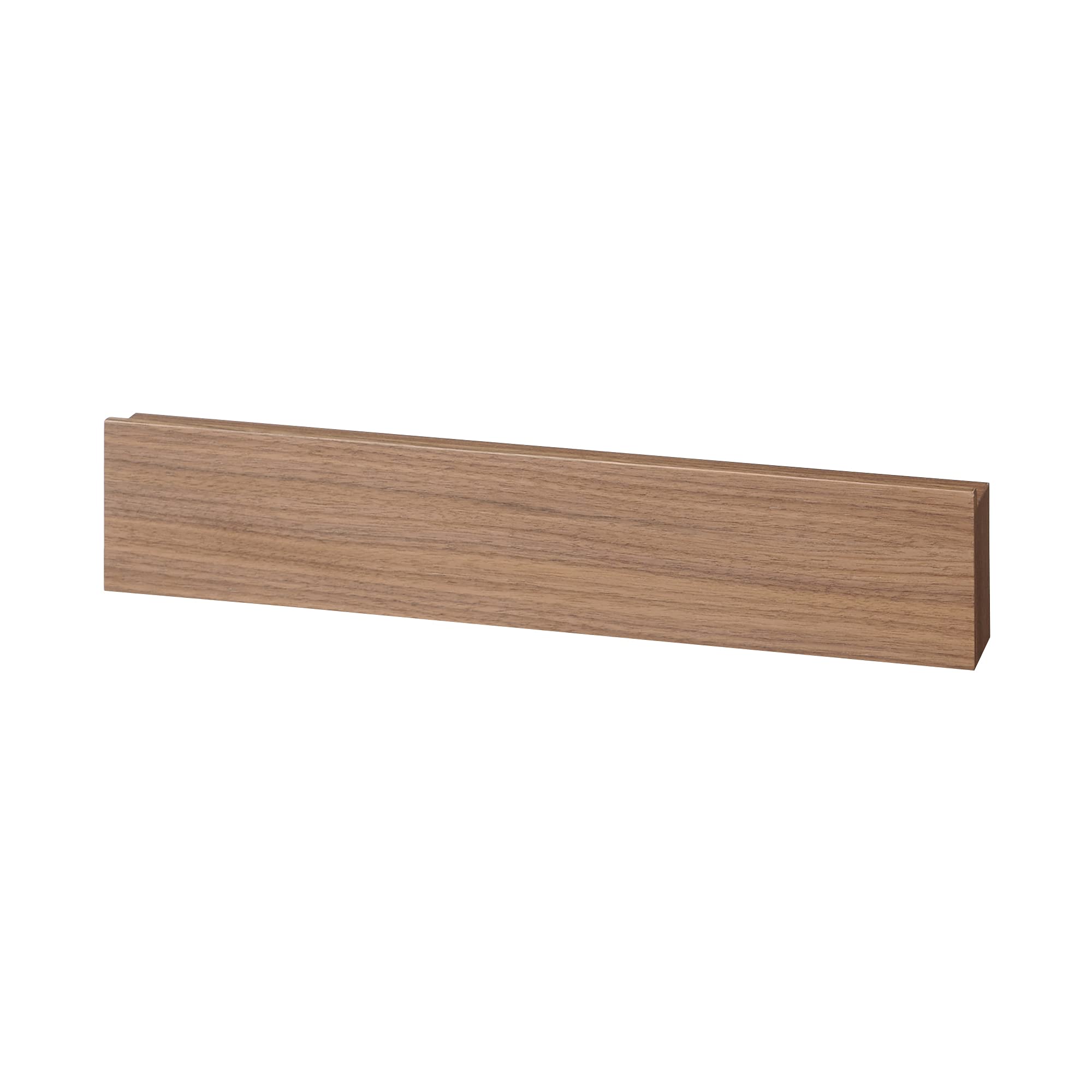 Mujirushi Ryohin Wall-Attached Furniture Walnut 44X4X9Cm - Made In Japan