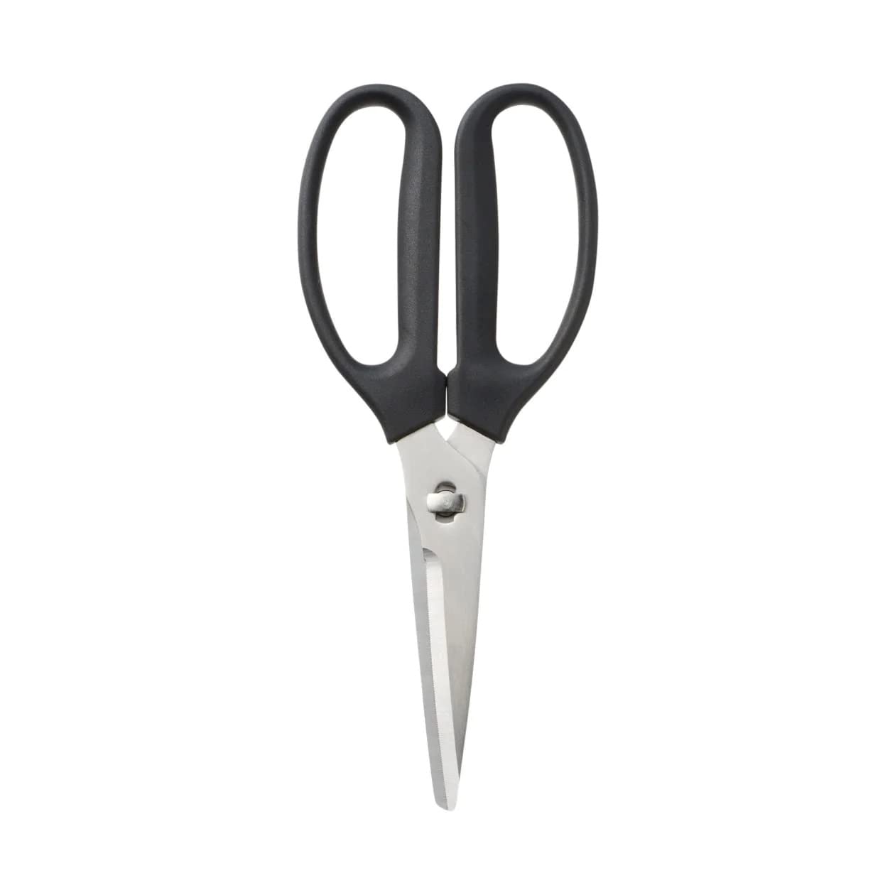 Mujirushi Ryohin Disassemblable & Washable Kitchen Scissors Silver 20Cm